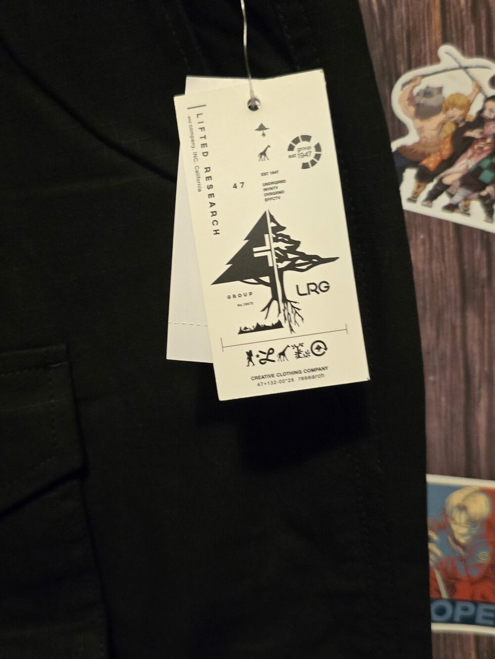 LRG Ripstop Cargo Pants - Black - Picture 4 of 5